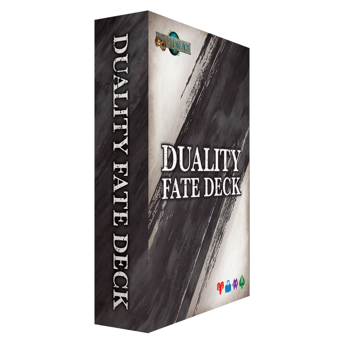 
                    
                      Malifaux Wyrd Miniatures Duality Fate Deck with illustrated card designs for tabletop gaming and strategy.
                    
                  