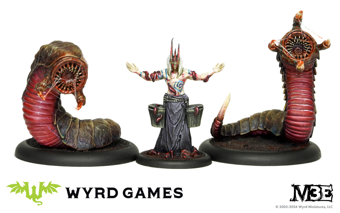 
                    
                      Bloodletting Malifaux keyword box from Wyrd Miniatures, featuring miniatures and game components in a dark fantasy setting.
                    
                  