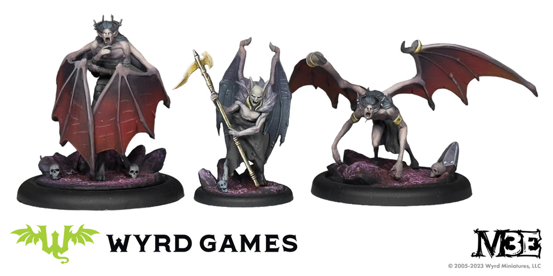 
                    
                      Miniature figure from Wyrd Miniatures' Deep in the Dark series, showing a detailed dark-themed character with intricate armor and accessories.
                    
                  