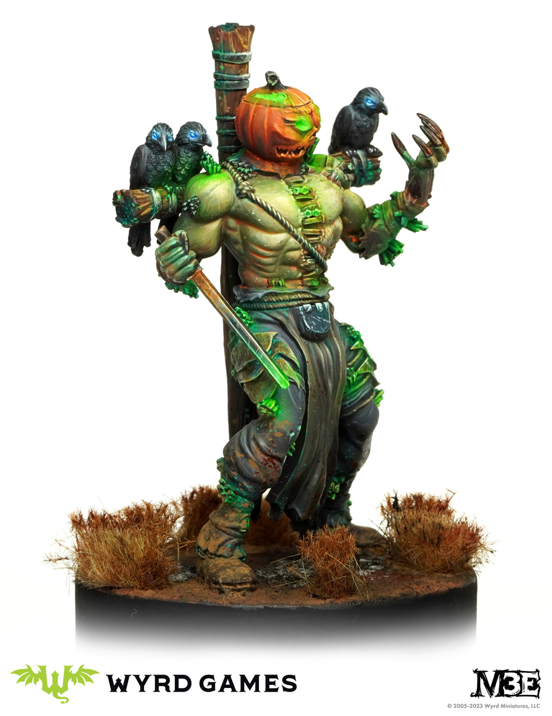 
                    
                      Dark Harvest Malifaux Iconic Box featuring Wyrd Miniatures' Carver model with detailed dark fantasy design.
                    
                  