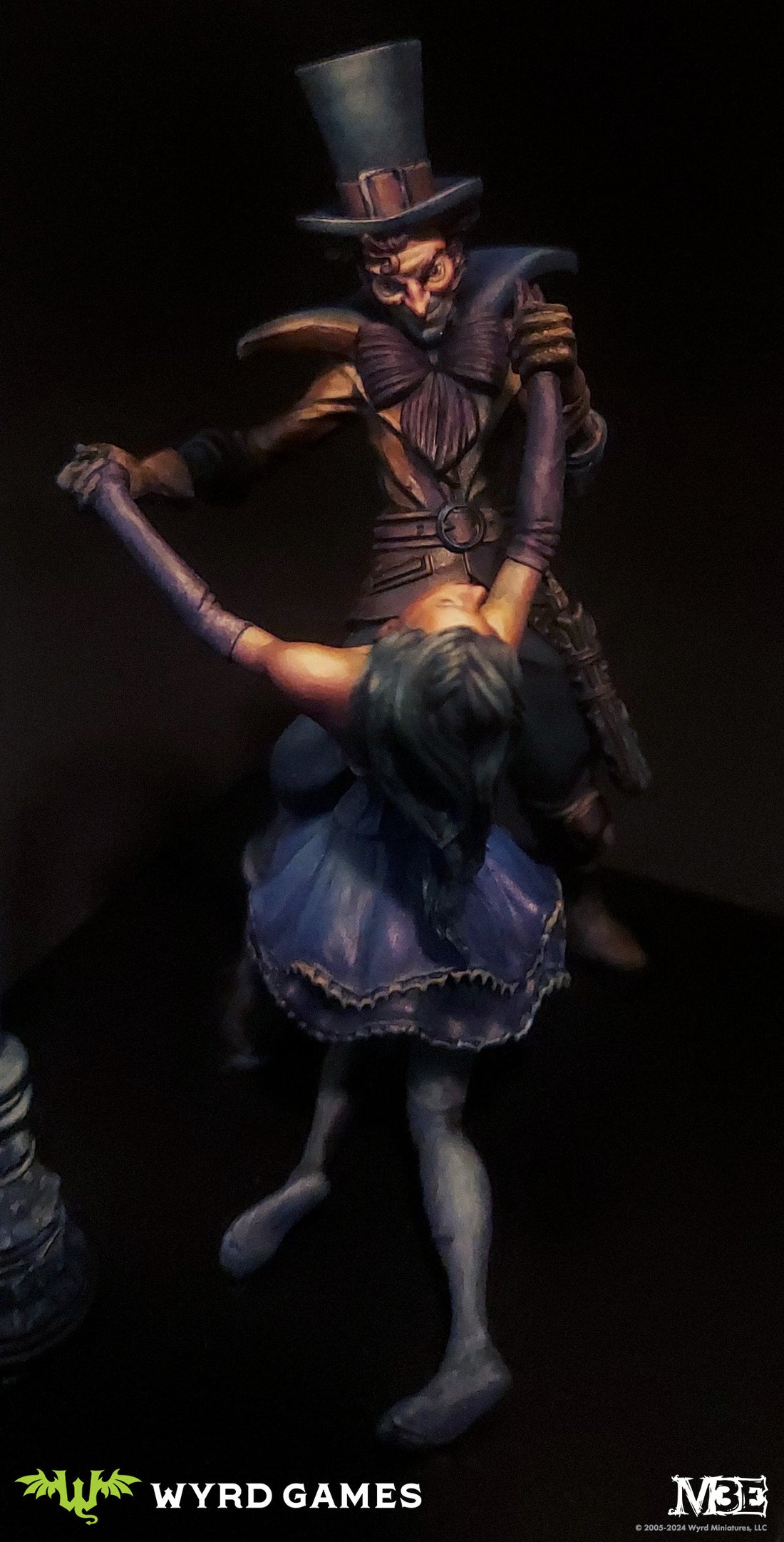 
                    
                      Malifaux Iconic Seamus box set by Wyrd Miniatures featuring detailed miniatures of the Last Dance character.
                    
                  