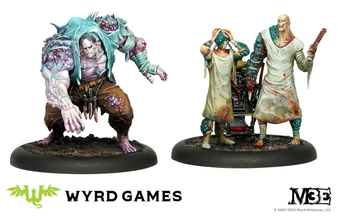 
                    
                      Wyrd Miniatures Malpractice model, intricately painted fantasy figure with detailed armor and weapon, on a scenic base.
                    
                  