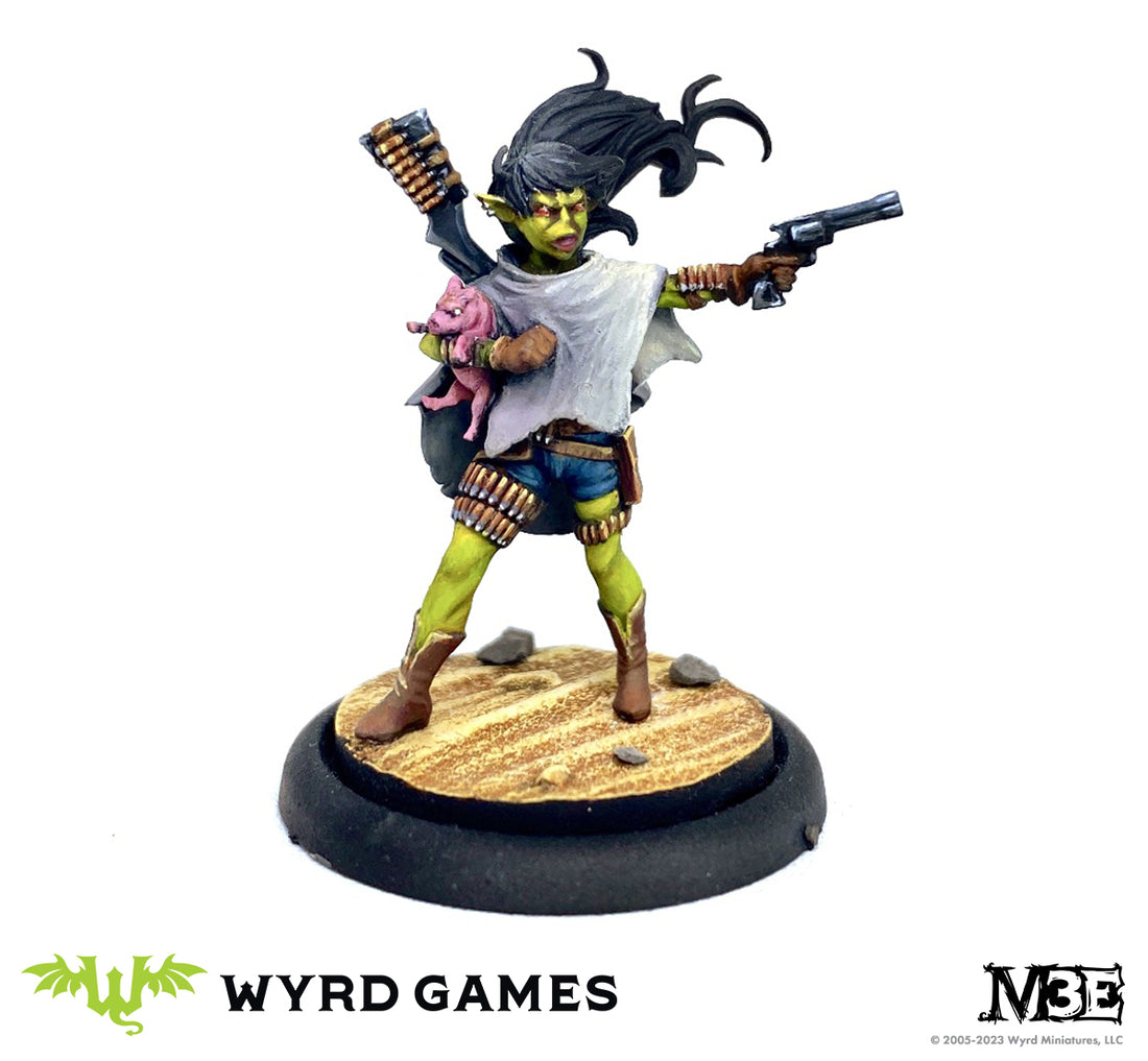 
                    
                      Wyrd Miniatures Malifaux miniatures featuring Ophelia LaCroix in Overloaded pose, detailed character figure for tabletop gaming.
                    
                  