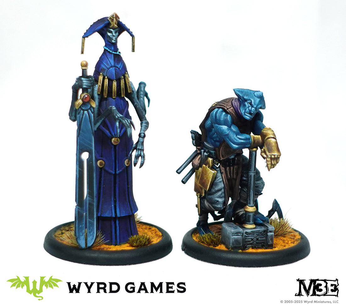 
                    
                      Wyrd Miniatures Tenacious Tradition tabletop game figure, detailed miniature with intricate armor and weaponry on a textured base.
                    
                  