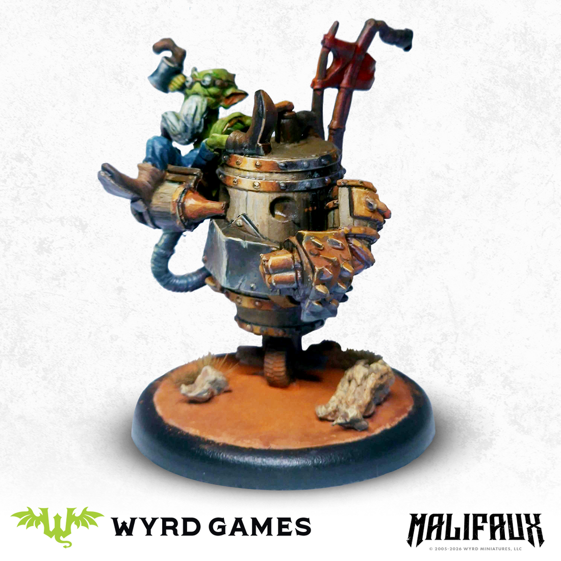 
                    
                      Detailed image of the "Race to the Finish" miniature by Wyrd Miniatures, showcasing a detailed fantasy character with intricate armor and weapons.
                    
                  