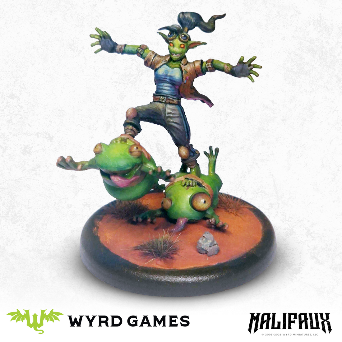 
                    
                      Squish-and-squash game piece from Wyrd Miniatures' Race to the Finish with vibrant colors and detailed miniature design.
                    
                  