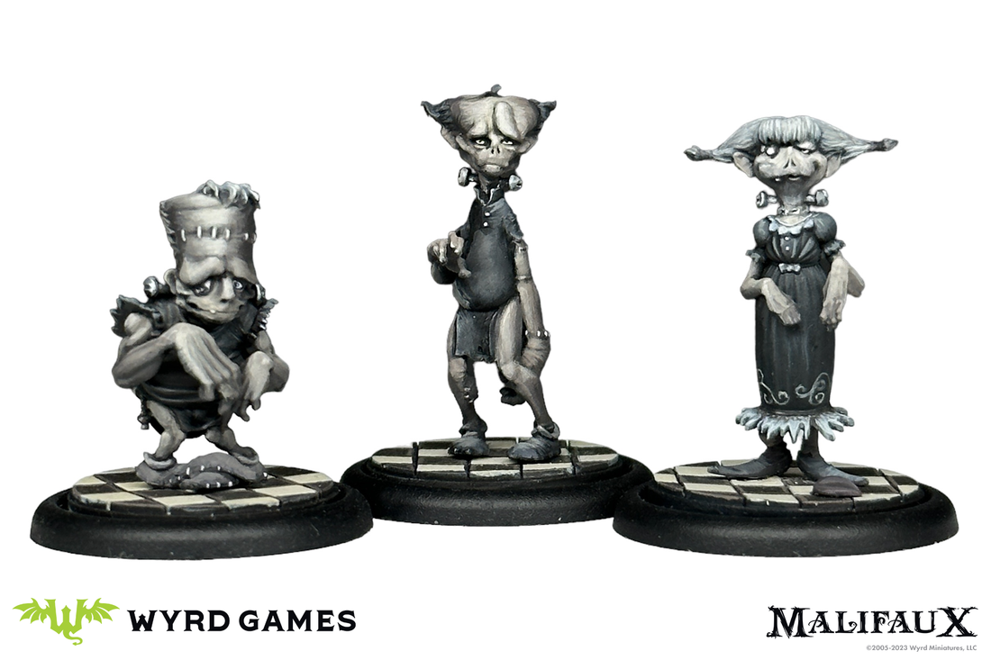 
                    
                      Limited edition Rotten Harvest It's Alive! Malifaux box set featuring Wyrd Miniatures' collectible horror-themed miniature figures.
                    
                  