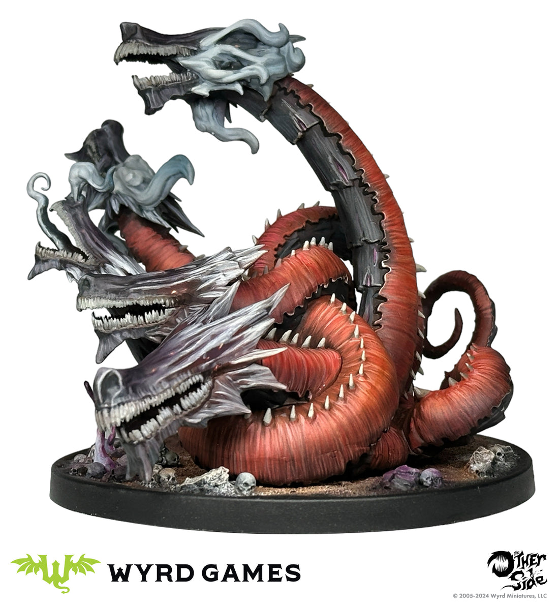 
                    
                      Goryshche from The Other Side Titan Box by Wyrd Miniatures, detailed miniature figure with intricate design and metallic finish.
                    
                  