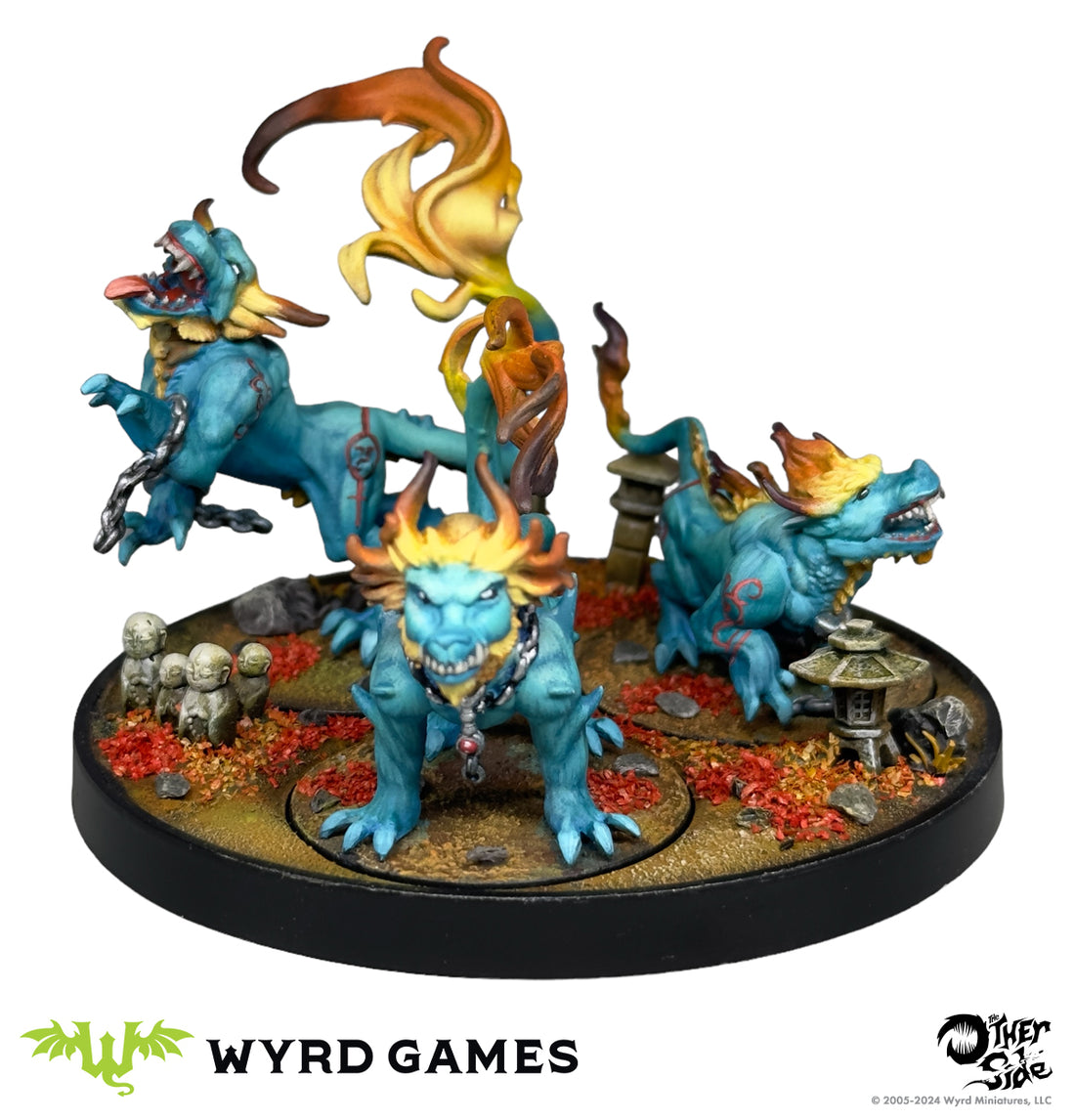 
                    
                      Wyrd Miniatures Nian The Other Side Unit Box with detailed painted miniatures on a display card
                    
                  