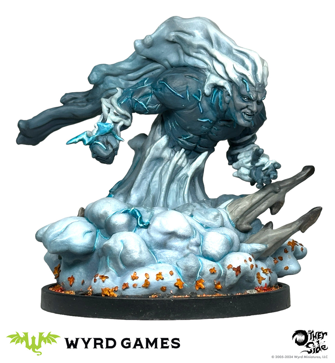 
                    
                      Wyrd Tatarigami figure with detailed armor and fierce expression, showcasing intricate sculpting and vibrant colors.
                    
                  