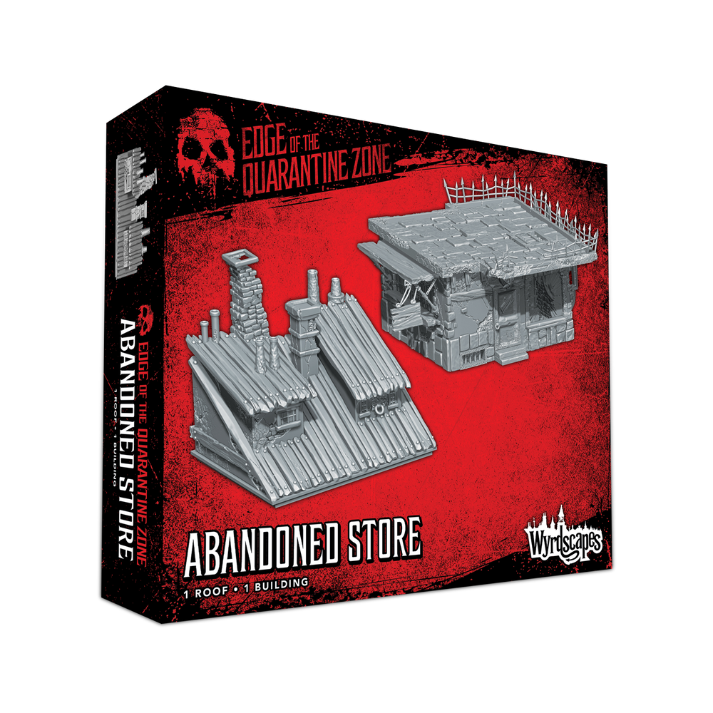 WyrdScapes Edge of the Quarantine Zone Abandoned Store box