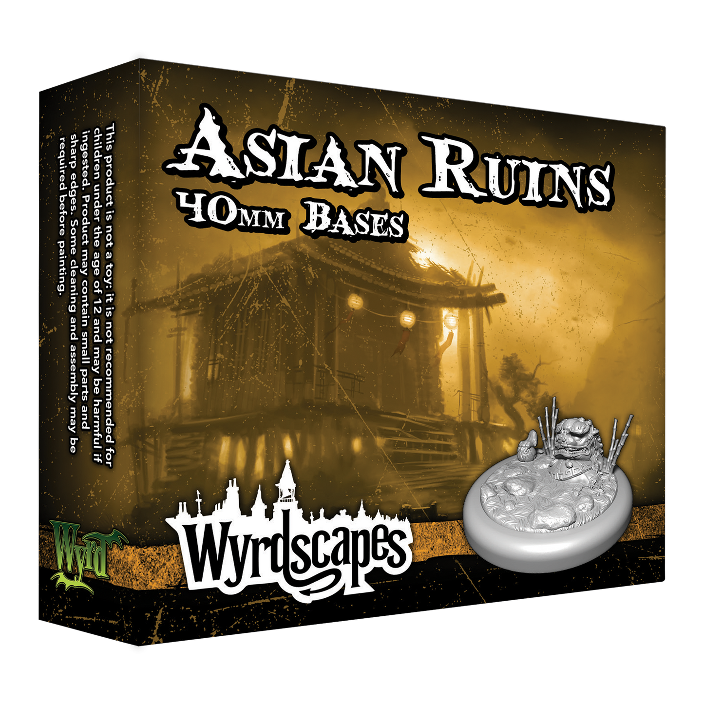 
                  
                    WyrdScapes Asian Ruins 40mm bases box
                  
                