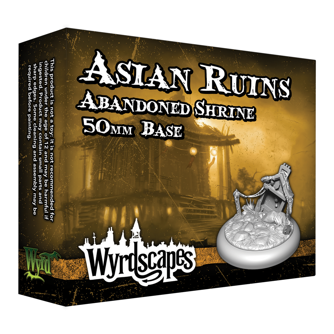 
                    
                      WyrdScapes Asian Ruins 50mm Shrine base box
                    
                  