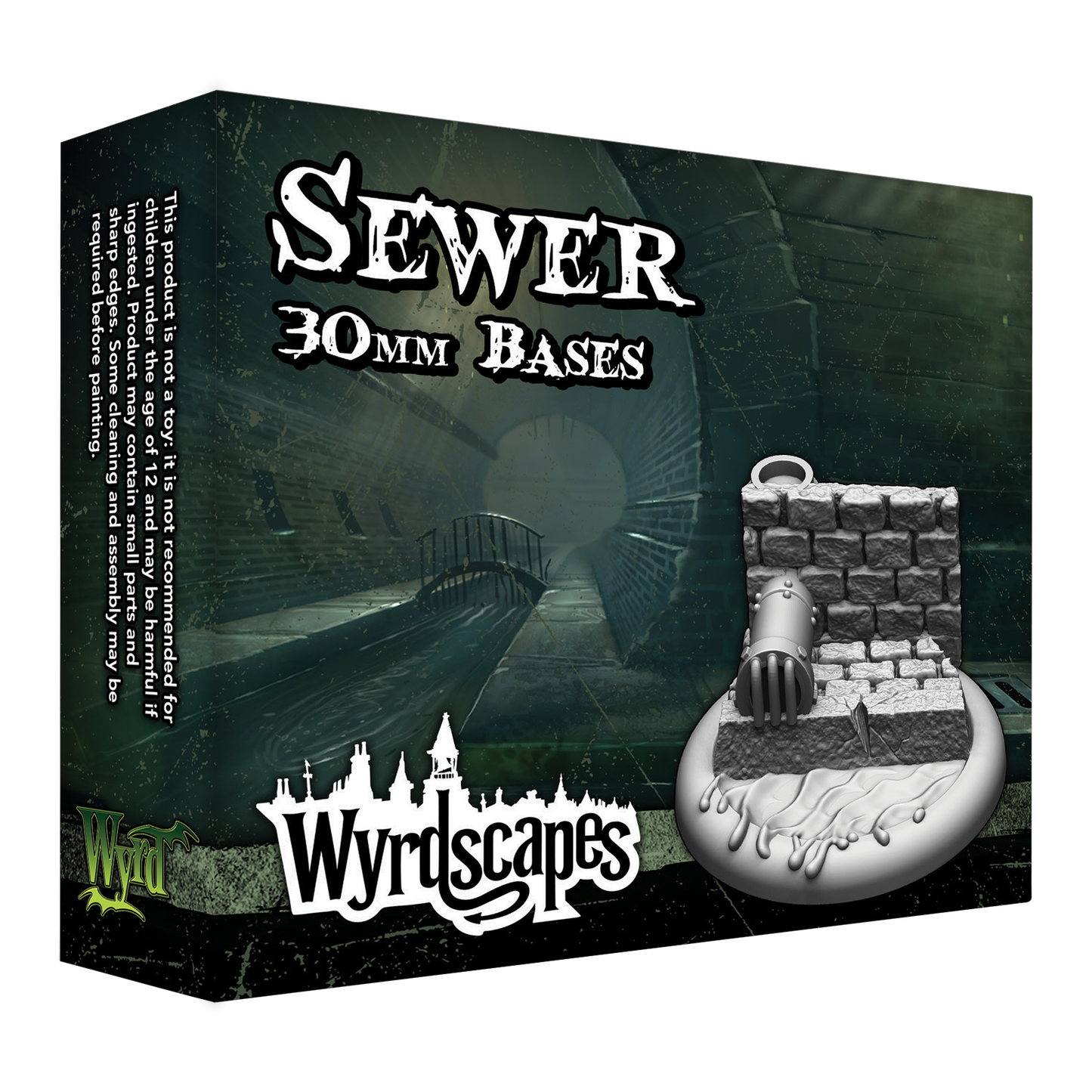 Wyrdscapes Sewer 30mm Bases box