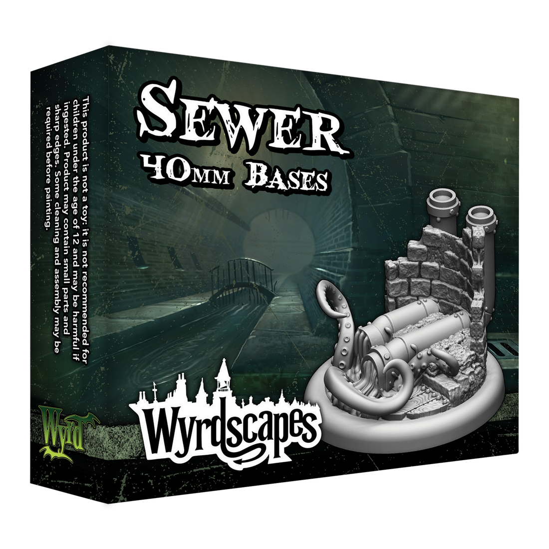 
                    
                      WyrdScapes Sewer 40mm bases box
                    
                  