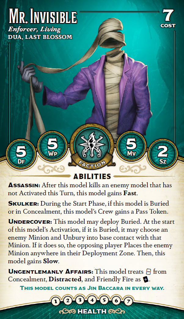 
                    
                      Store exclusive Wyrd Mr. Invisible - Alternative Jin Baccara figurine, detailed with unique design and vibrant colors.
                    
                  