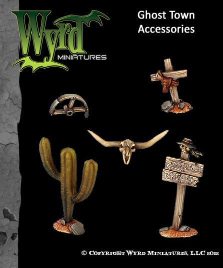 Malifaux Classics - Ghost Town Accessories - Wyrd Miniatures - Online Store
