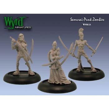 Malifaux Classics: Samurai Punk Zombies (3 Pack) - Wyrd Miniatures - Online Store