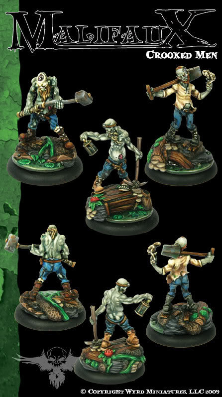 Malifaux Classics: Crooked Men (3 Pack) - Wyrd Miniatures - Online Store
