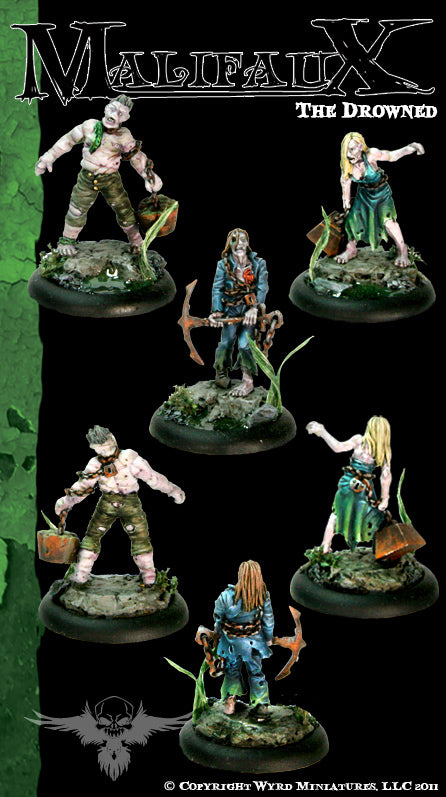 Malifaux Classics: The Drowned (3 pack) - Wyrd Miniatures - Online Store