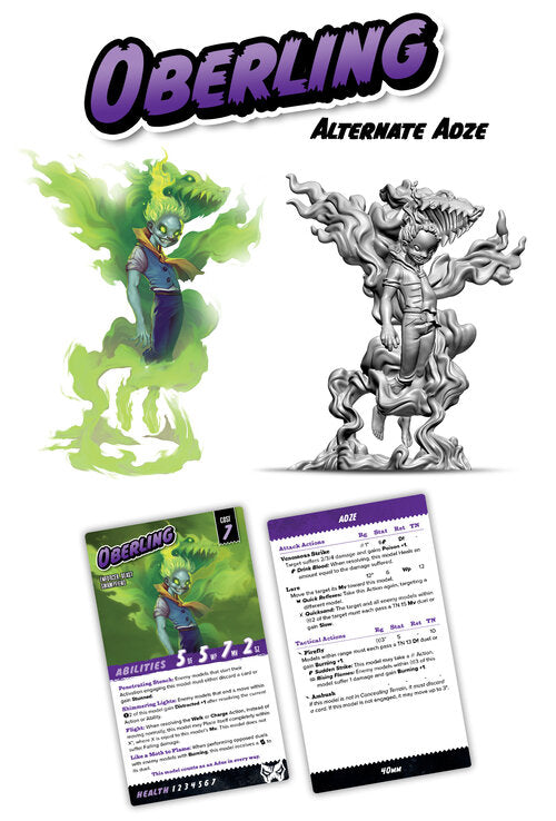 
                    
                      Limited edition Rotten Harvest Malifaux box featuring miniature Oberling figure with eerie lights, by Wyrd Miniatures.
                    
                  