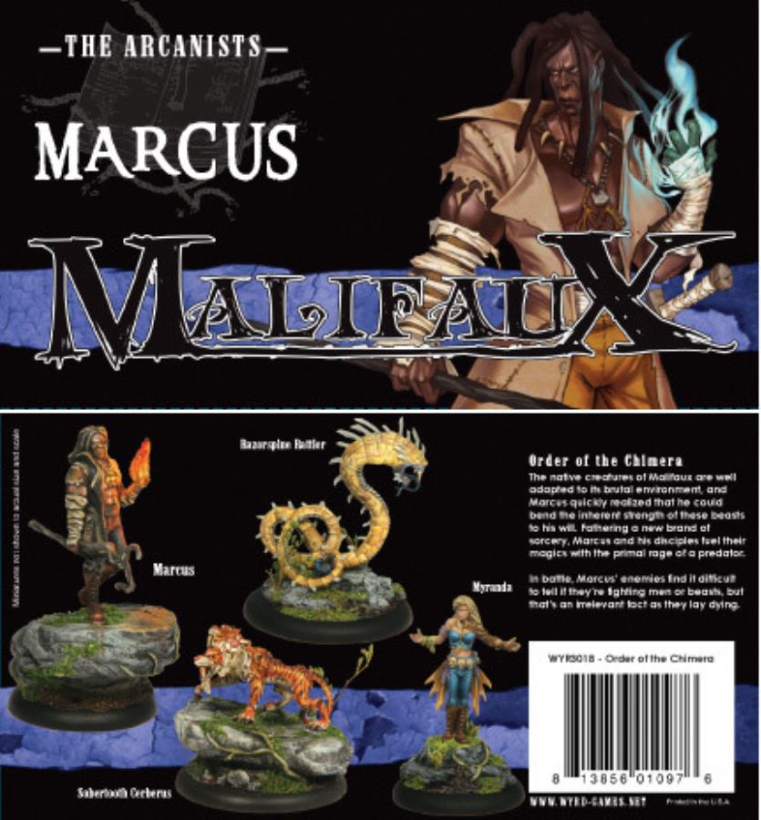 Malifaux Classics: Box Set - Marcus, Order of the Chimera - Wyrd Miniatures - Online Store