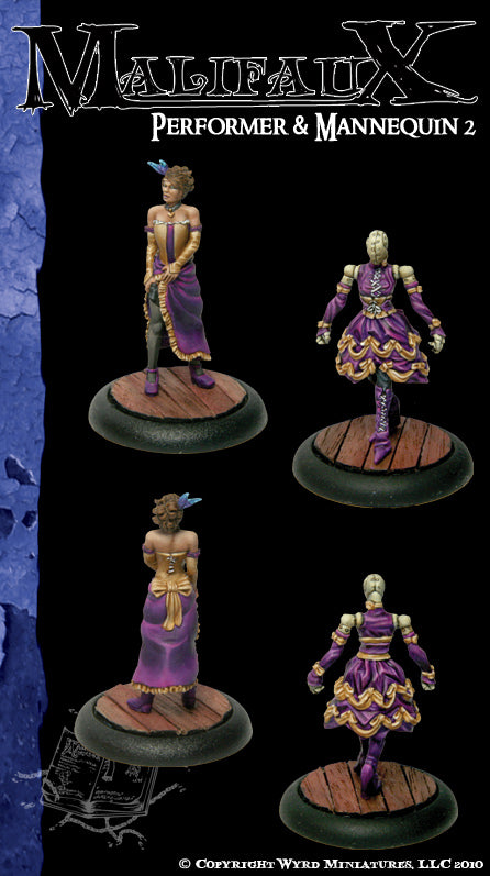 Malifaux Classics: Performer & Mannequin (2 Pack) - Wyrd Miniatures - Online Store
