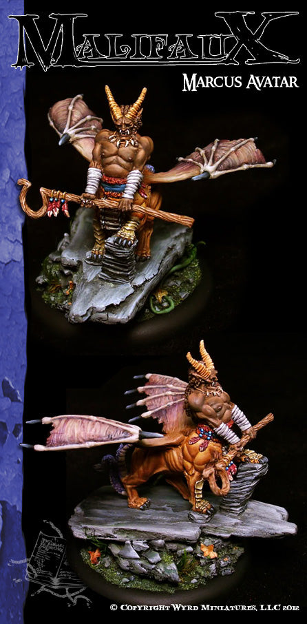 Malifaux Classics: Marcus, Avatar of Instinct - Wyrd Miniatures - Online Store
