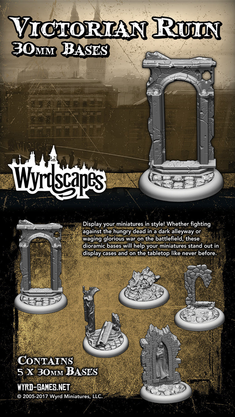 Wyrdscape Victorian Ruin 30mm - Wyrd Miniatures - Online Store