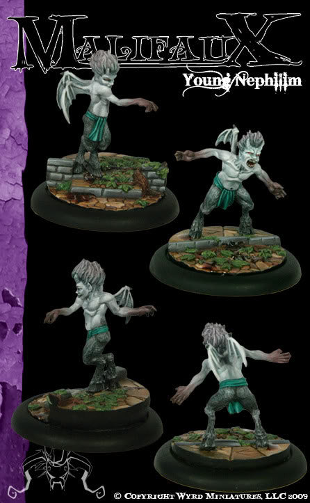 Malifaux Classics: Young Nephilim (2 Pack) - Wyrd Miniatures - Online Store