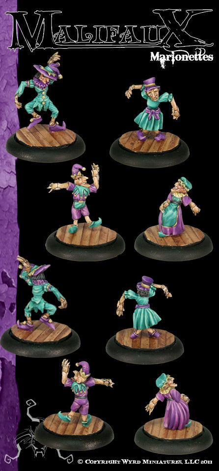 Malifaux Classics: Marionettes (4 Pack) - Wyrd Miniatures - Online Store