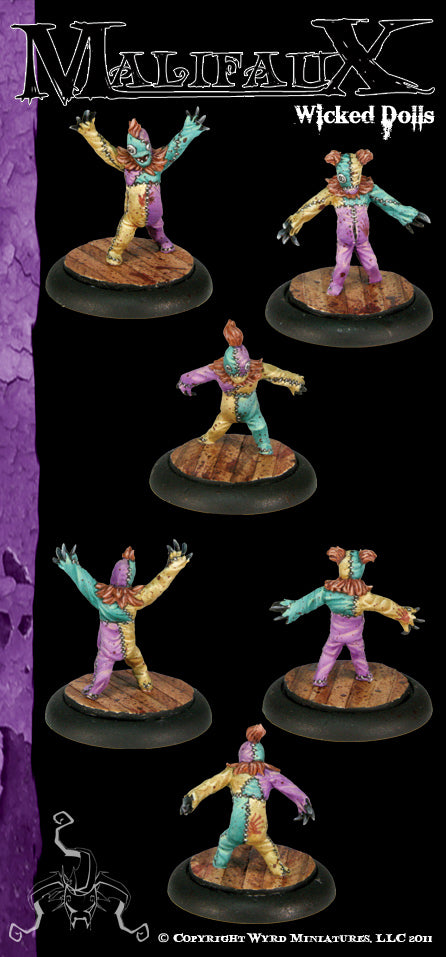 Malifaux Classics: Wicked Dolls (3 Pack) - Wyrd Miniatures - Online Store