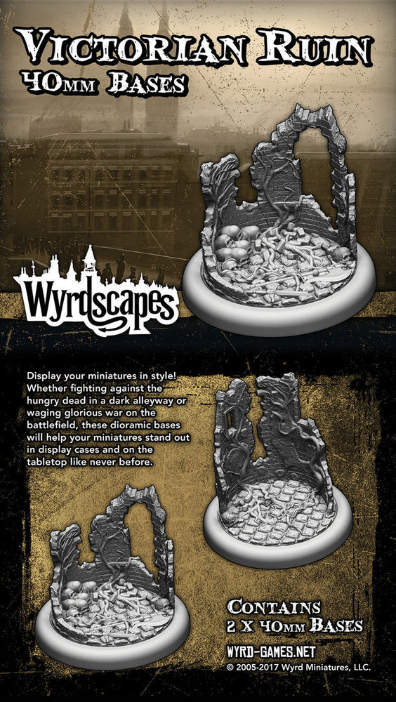 Wyrdscape Victorian Ruin 40mm - Wyrd Miniatures - Online Store