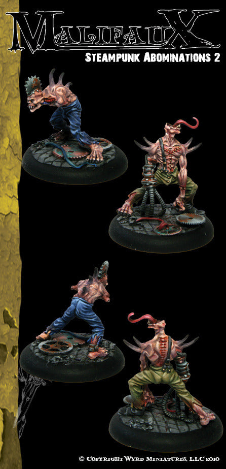 Malifaux Classics: Steampunk Abominations Set 2 (2 Pack) - Wyrd Miniatures - Online Store