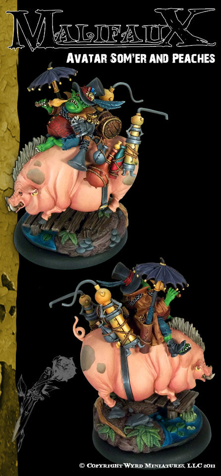 Malifaux Classics: So'mer and Peaches - Avatar of Indulgence - Wyrd Miniatures - Online Store