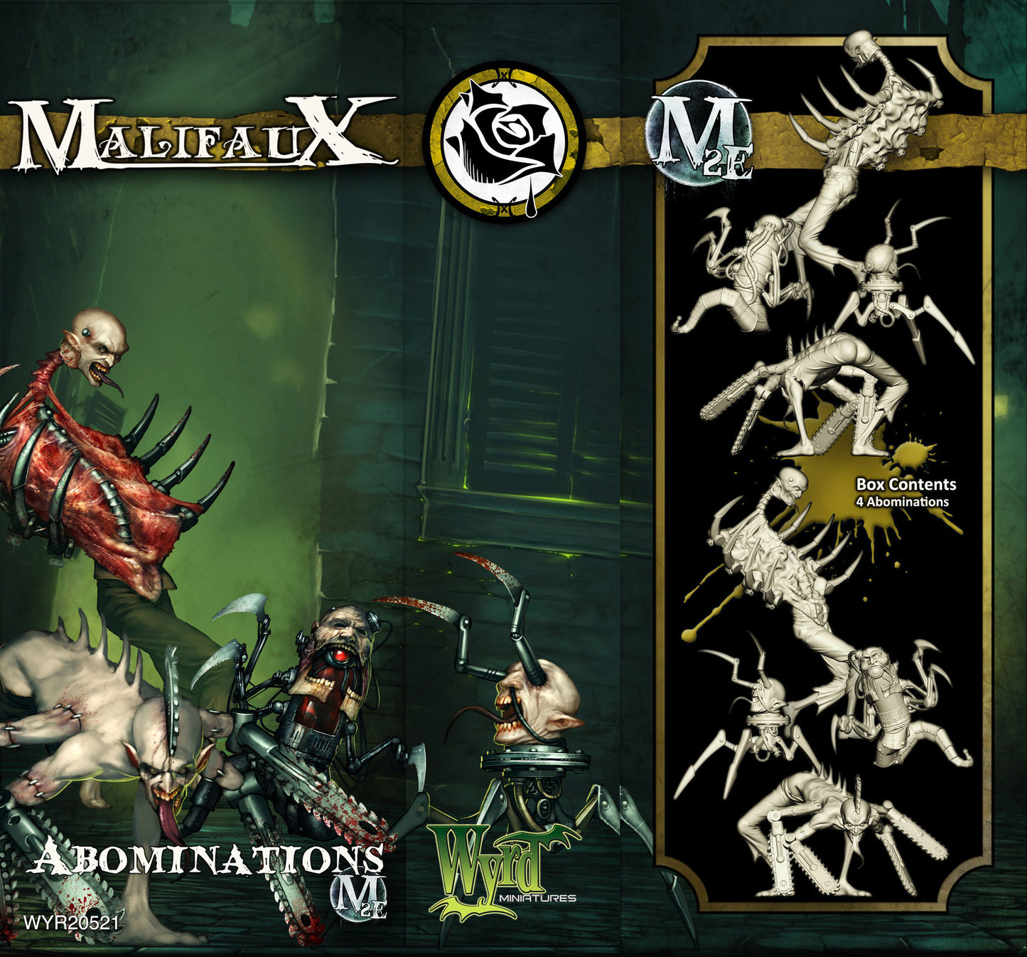 Abominations (4 Pack) - Wyrd Miniatures - Online Store