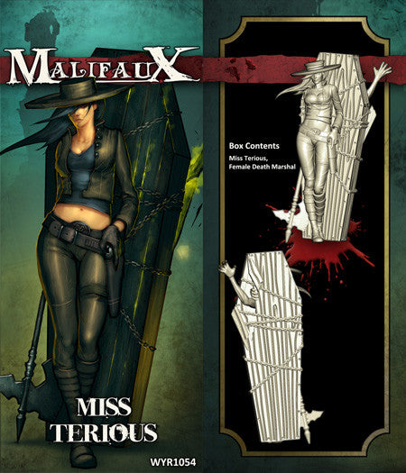 
                  
                    Limited Edition - Miss Terious - Alternative Death Marshal - Wyrd Miniatures - Online Store
                  
                