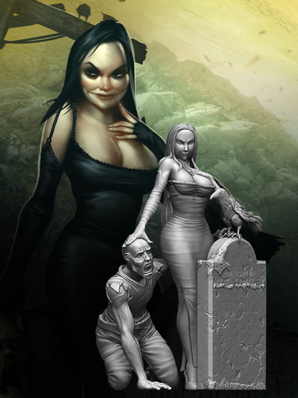 
                  
                    Limited Edition - Amelia Bathory - Alternative Nicodem - Wyrd Miniatures - Online Store
                  
                