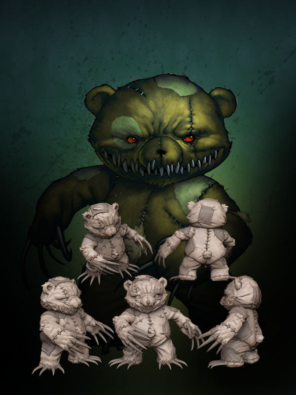 
                    
                      Limited edition Miss Ery alternative teddy by Wyrd, featuring unique design details and a distinctive appearance.
                    
                  