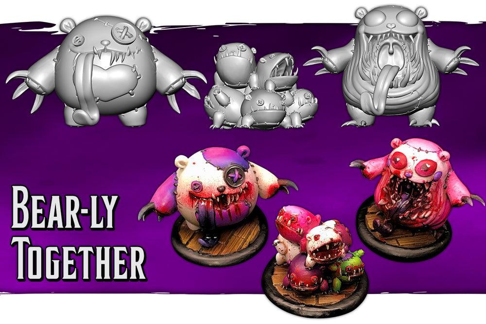 Limited Edition - Bear-ly Together - Wyrd Miniatures - Online Store