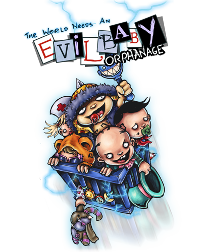 Evil Baby Orphanage - Coloring Book - Wyrd Miniatures - Online Store