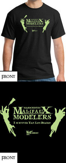
                    
                      Masochistic Malifaux Modelers T-Shirt - Wyrd Miniatures - Online Store
                    
                  