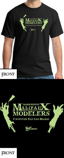 Masochistic Malifaux Modelers T-Shirt - Wyrd Miniatures - Online Store