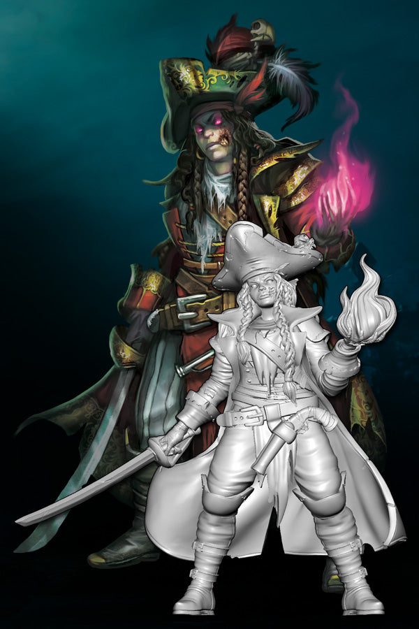 Nightmare Edition - Brine and Bones - Mary Bonnet (Molly) - Wyrd Miniatures - Online Store