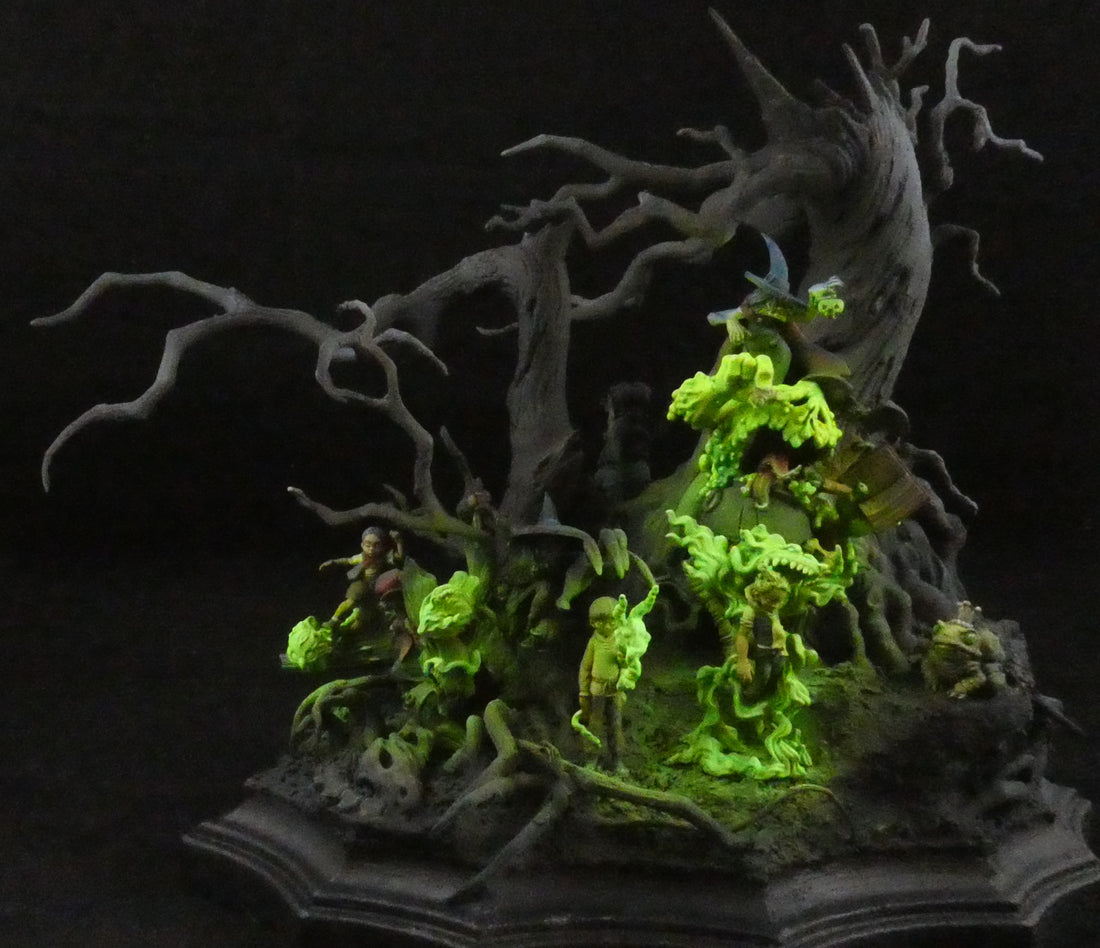 
                    
                      Limited edition Rotten Harvest Beware the Lights Malifaux box set by Wyrd Miniatures featuring detailed miniature figures.
                    
                  