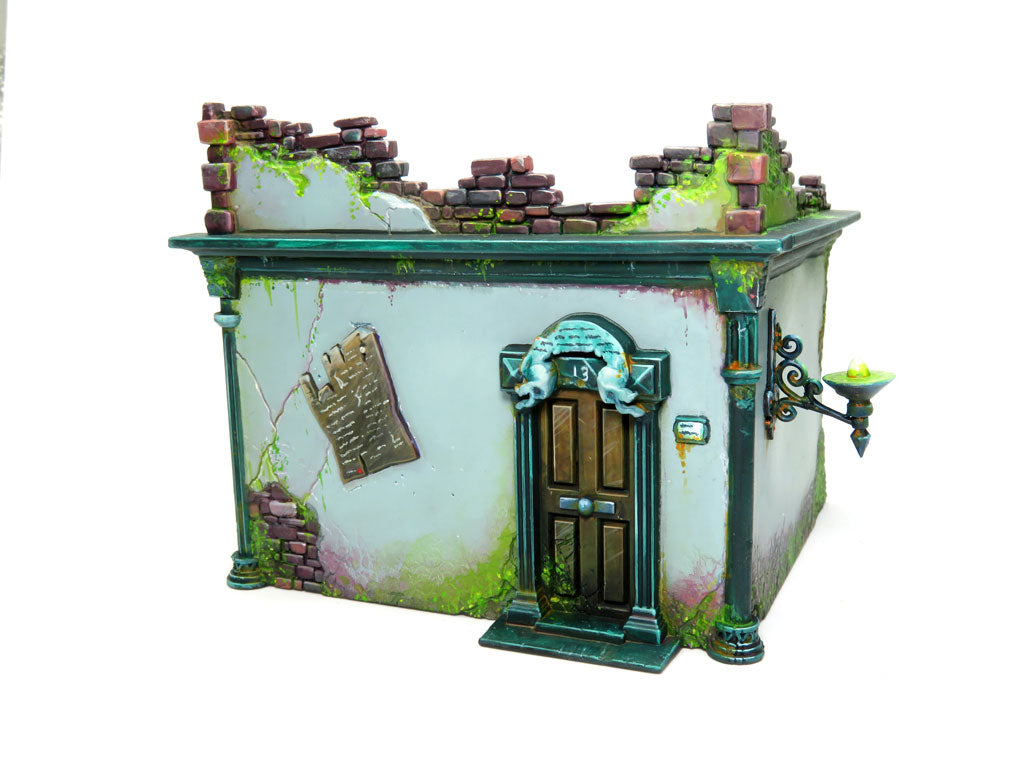 
                    
                      Wyrdscapes Pathways Malifaux terrain piece by Wyrd Miniatures, detailed miniature landscape with winding paths and textured terrain.
                    
                  