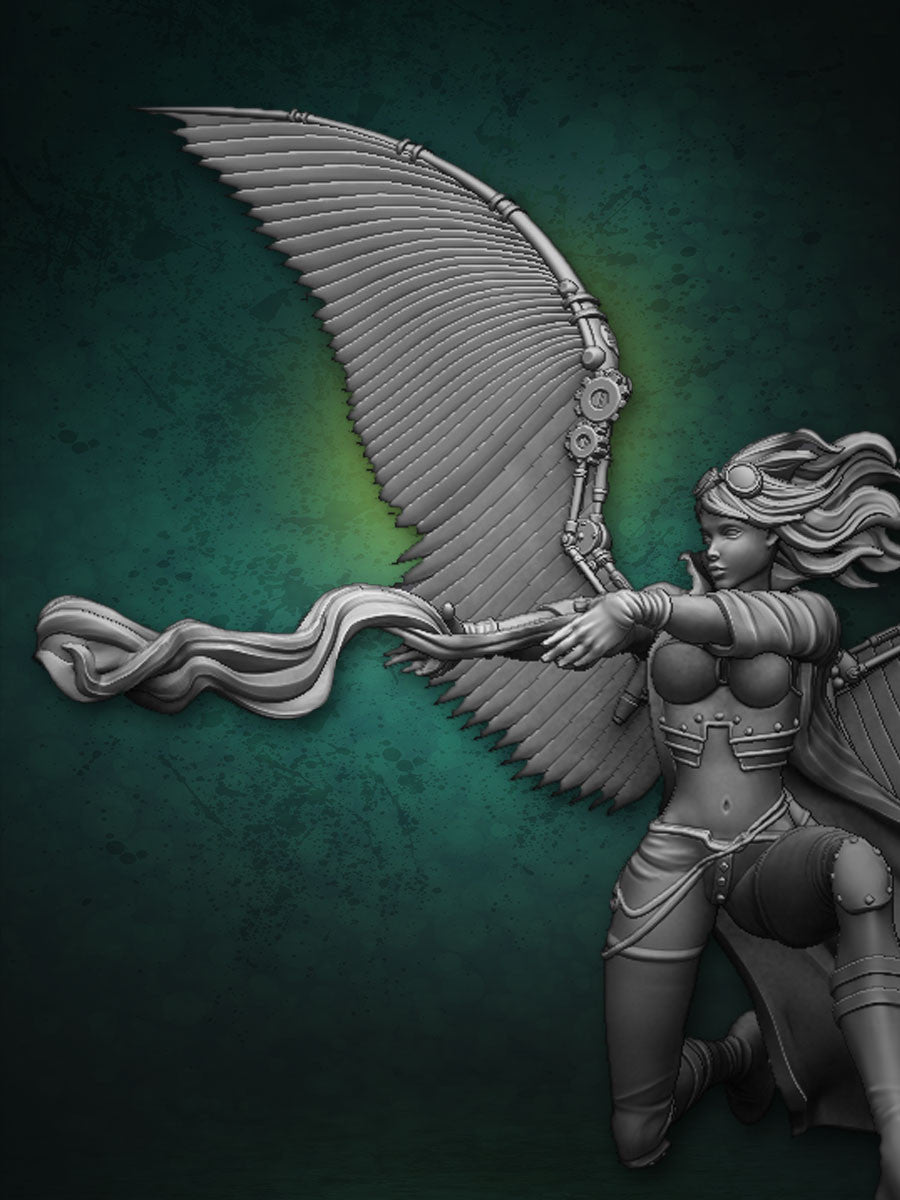 
                    
                      Limited edition Kaeris miniature by Wyrd, featuring detailed sculpting and vibrant colors, exclusive to the store.
                    
                  