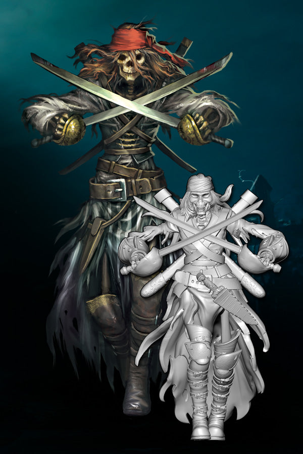 
                  
                    Nightmare Edition - Brine and Bones - Mary Bonnet (Molly) - Wyrd Miniatures - Online Store
                  
                