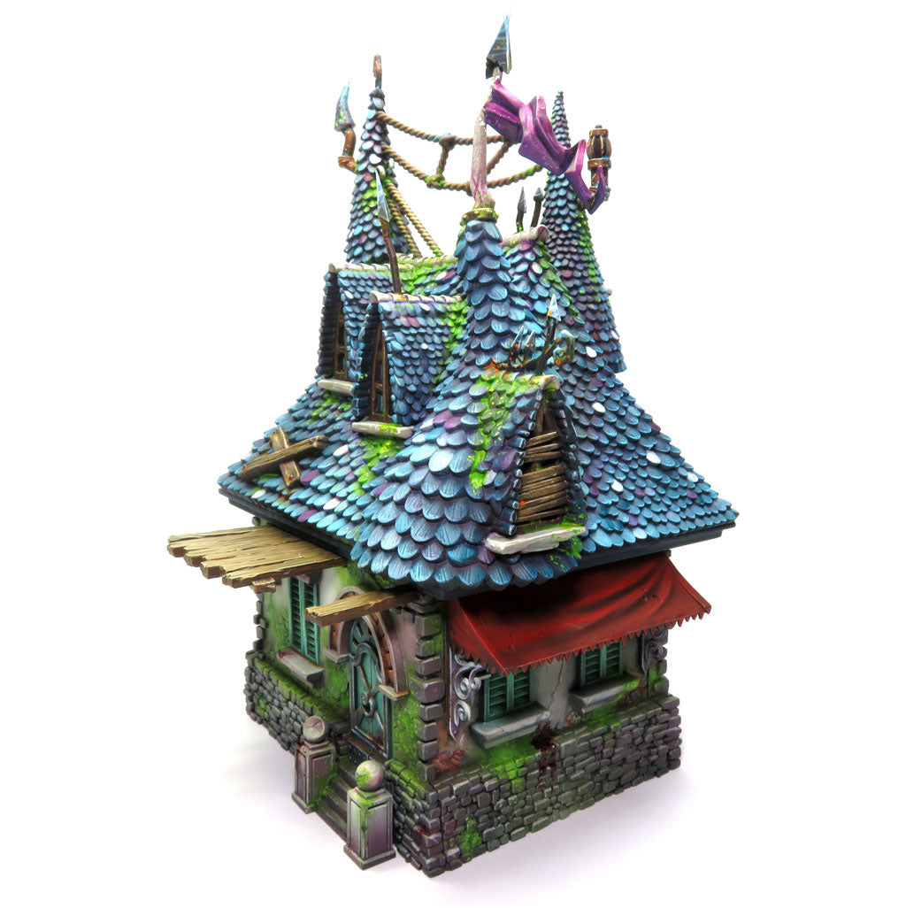 
                    
                      Wyrdscapes Haunted Spires Malifaux terrain miniature set featuring tall, eerie spires with gothic details for tabletop gaming.
                    
                  