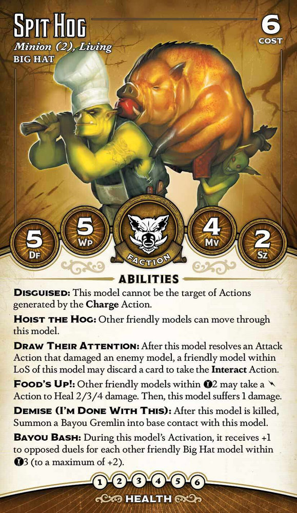 Limited Edition - Alternative Spit Hog - Wyrd Miniatures - Online Store